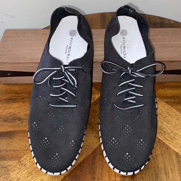 Eric Michael Annie Walking Shoe / Black - Picture 2 of 8